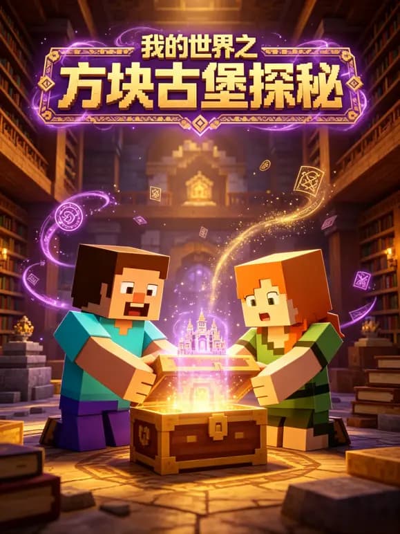 我的世界之方块古堡探秘
