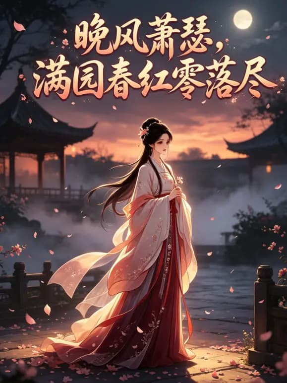 晚风萧瑟，满园春红零落尽