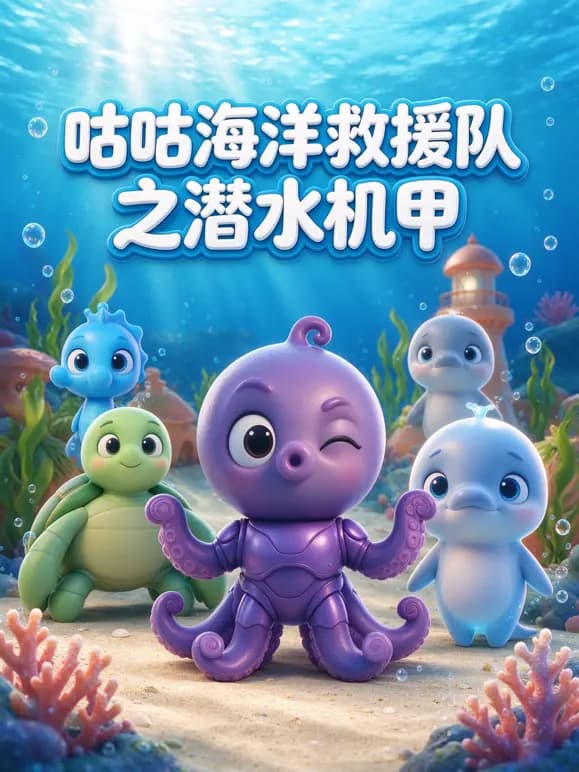 咕咕海洋救援队之潜水机甲