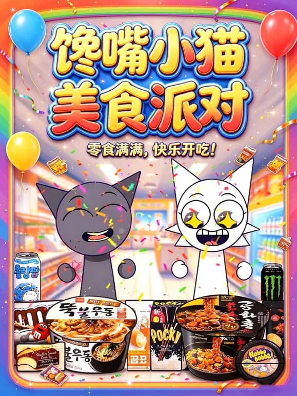 馋嘴小猫美食派对