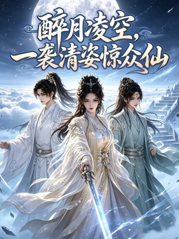 醉月凌空，一袭清姿惊众仙
