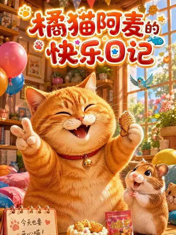 橘猫阿麦的快乐日记